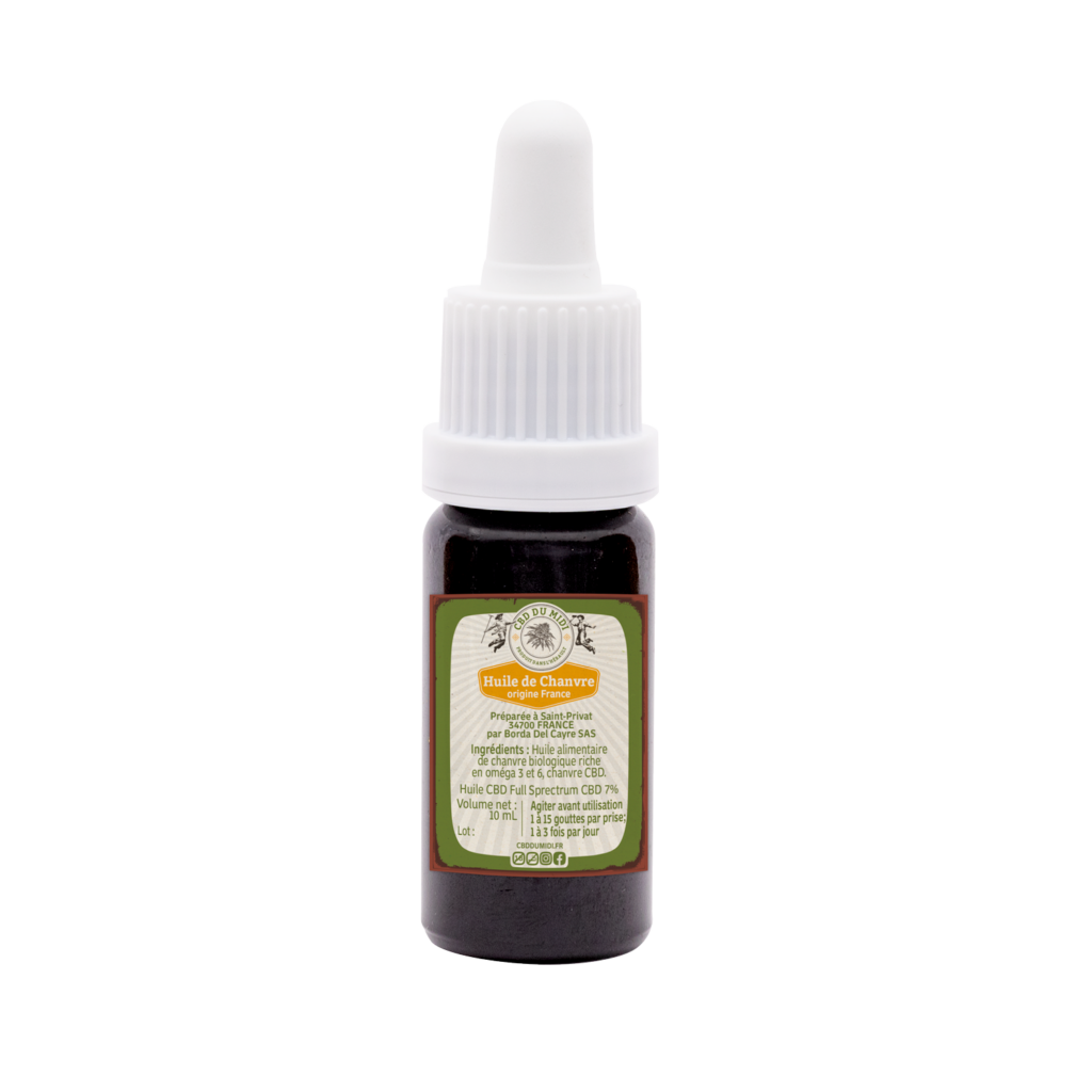 Huile de CBD – 7%